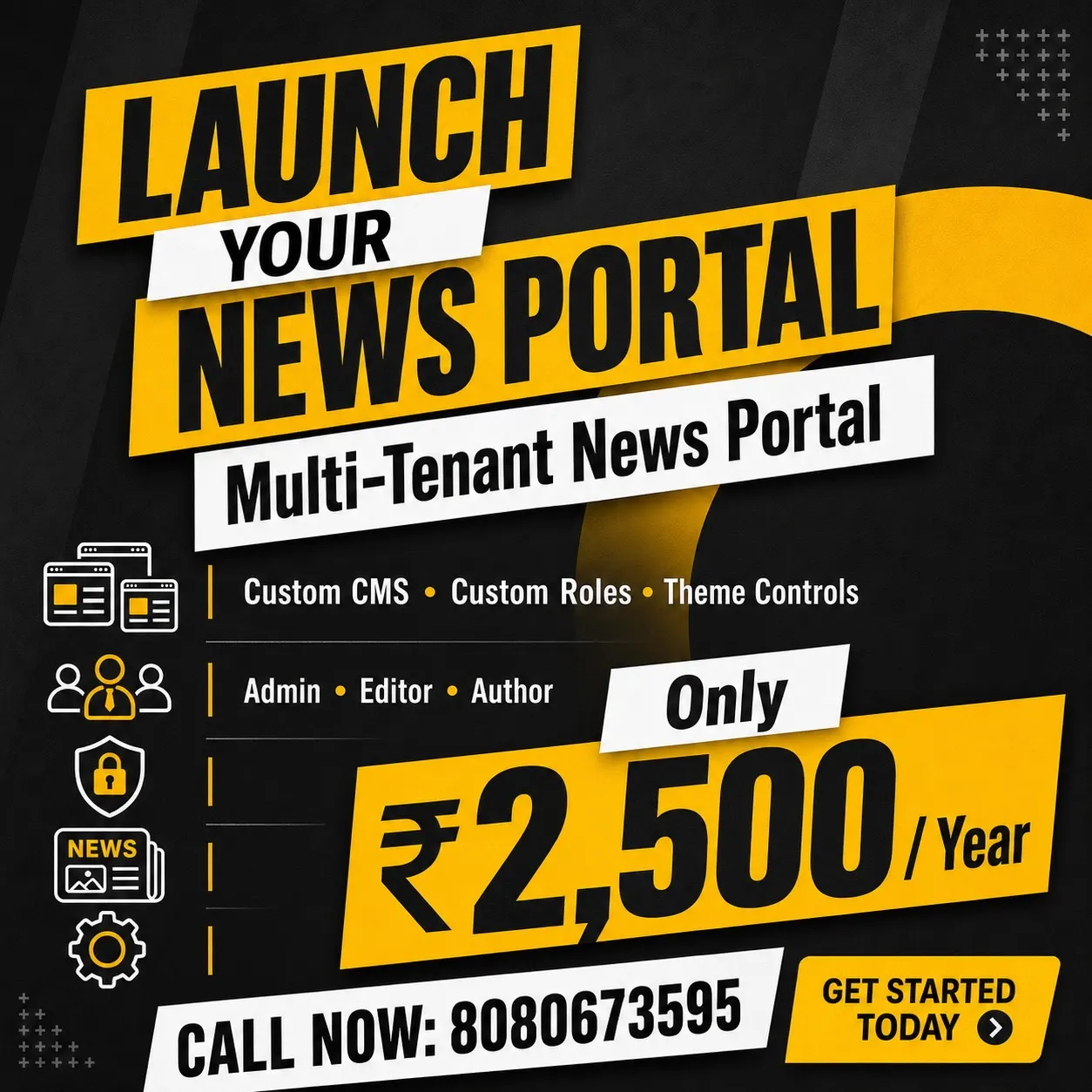 News Portal Ad